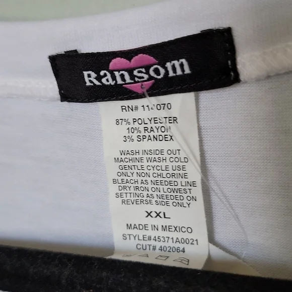 Ransom NWT Country Western Concert Festival Summer short sleeve tee Large - Picture 4 of 5